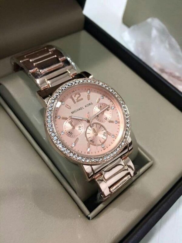 Rose Gold Sleek Women’s Watch